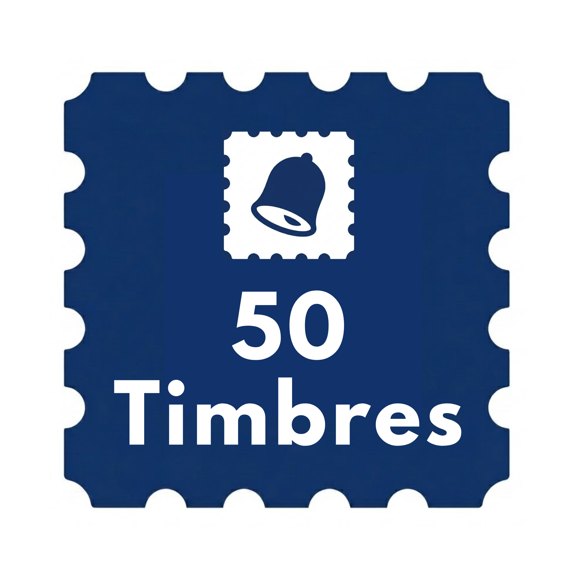 Paquete 50 timbres